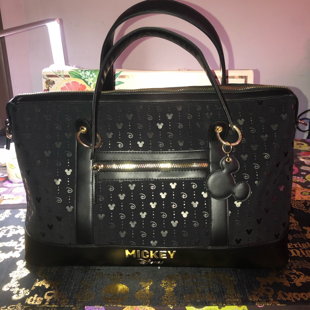 Disney Mickey Mouse Weekender travel overnight bag.